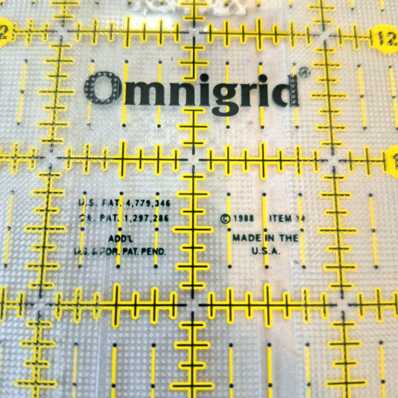 Omnigrid 4" x 14" Rectangle Quilting and Sewing Ruler Item 14 - Picture 7 of 12